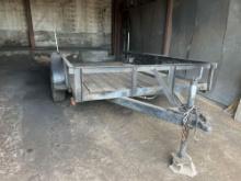 12 ft Tandem Axle Trailer (located off-site, please read description)