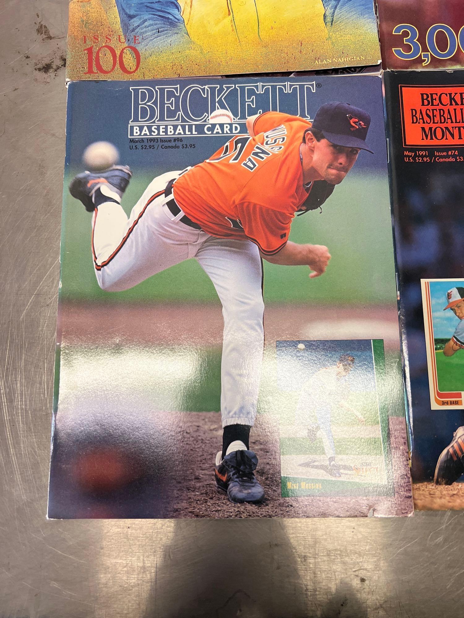 Beckett Baseball Card Monthly Magazines