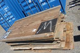 (3) Pallets - 4x8 Plywood