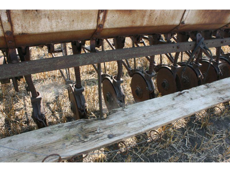 Massey Harris 14’ Grain Drill on Steel