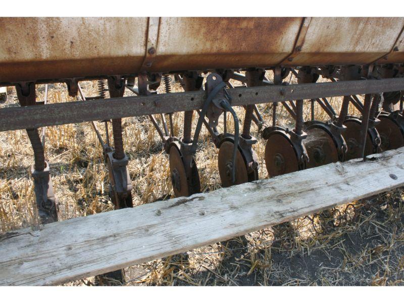 Massey Harris 14’ Grain Drill on Steel