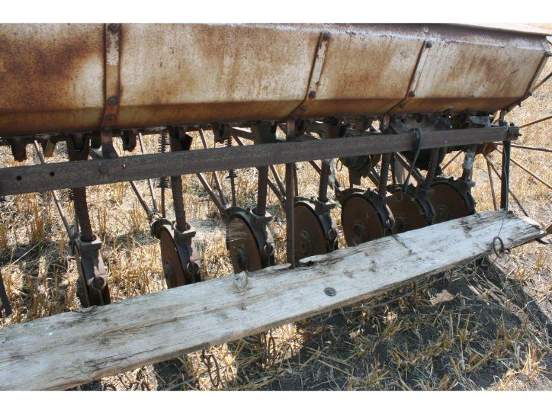 Massey Harris 14’ Grain Drill on Steel