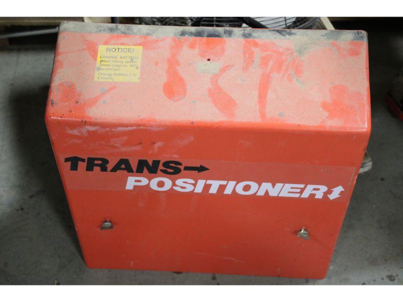 Trans-Positioner Elec. Pallet Jack - Battery Weak