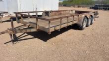 1991 Big Tex 20’ Utility trailer.