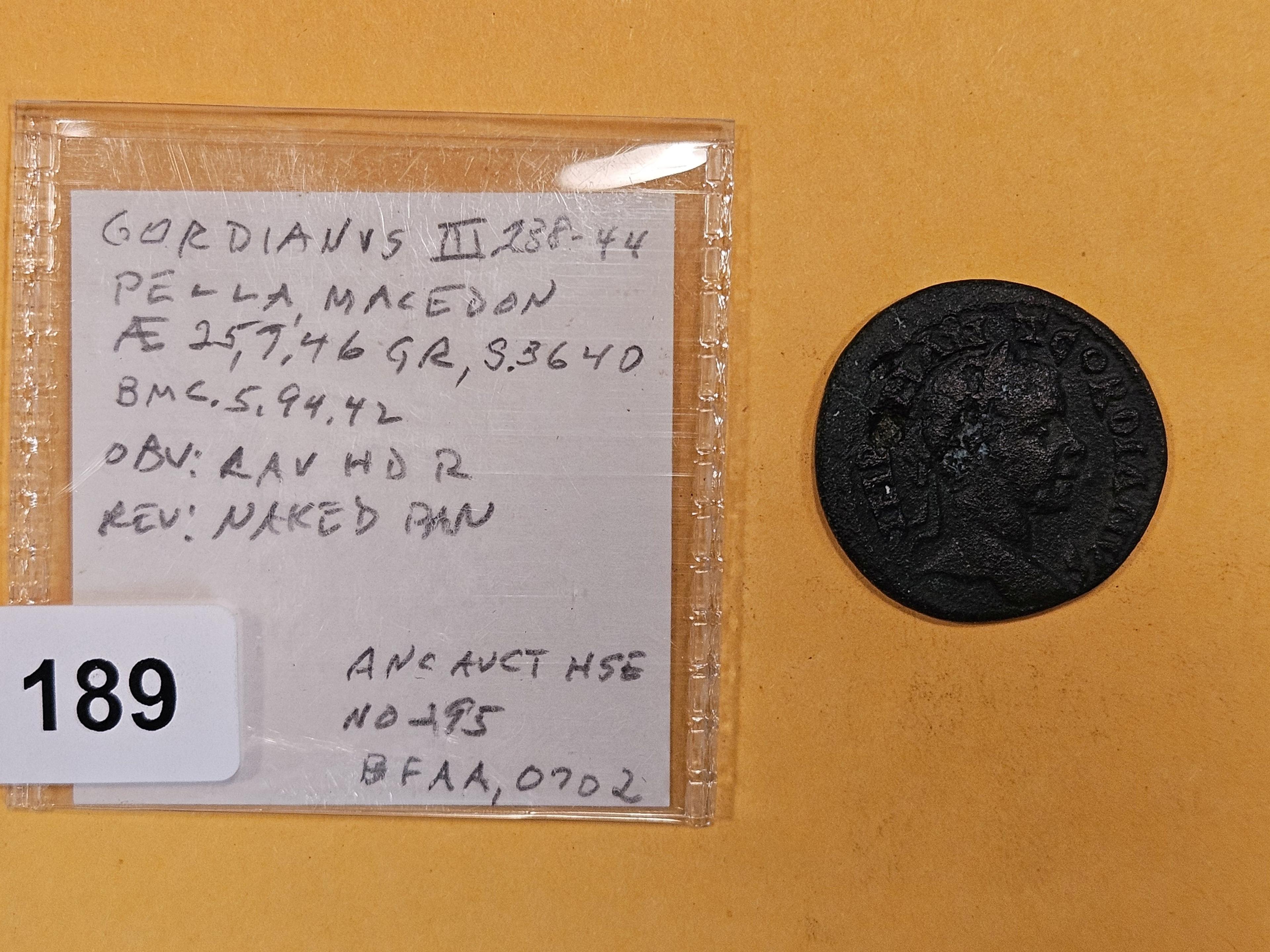 ANCIENT! Gordianus III 238  - 244 AD