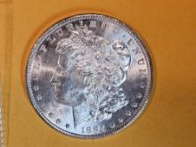 Very Choice Brilliant Uncirculated 1884 Morgan Dollar