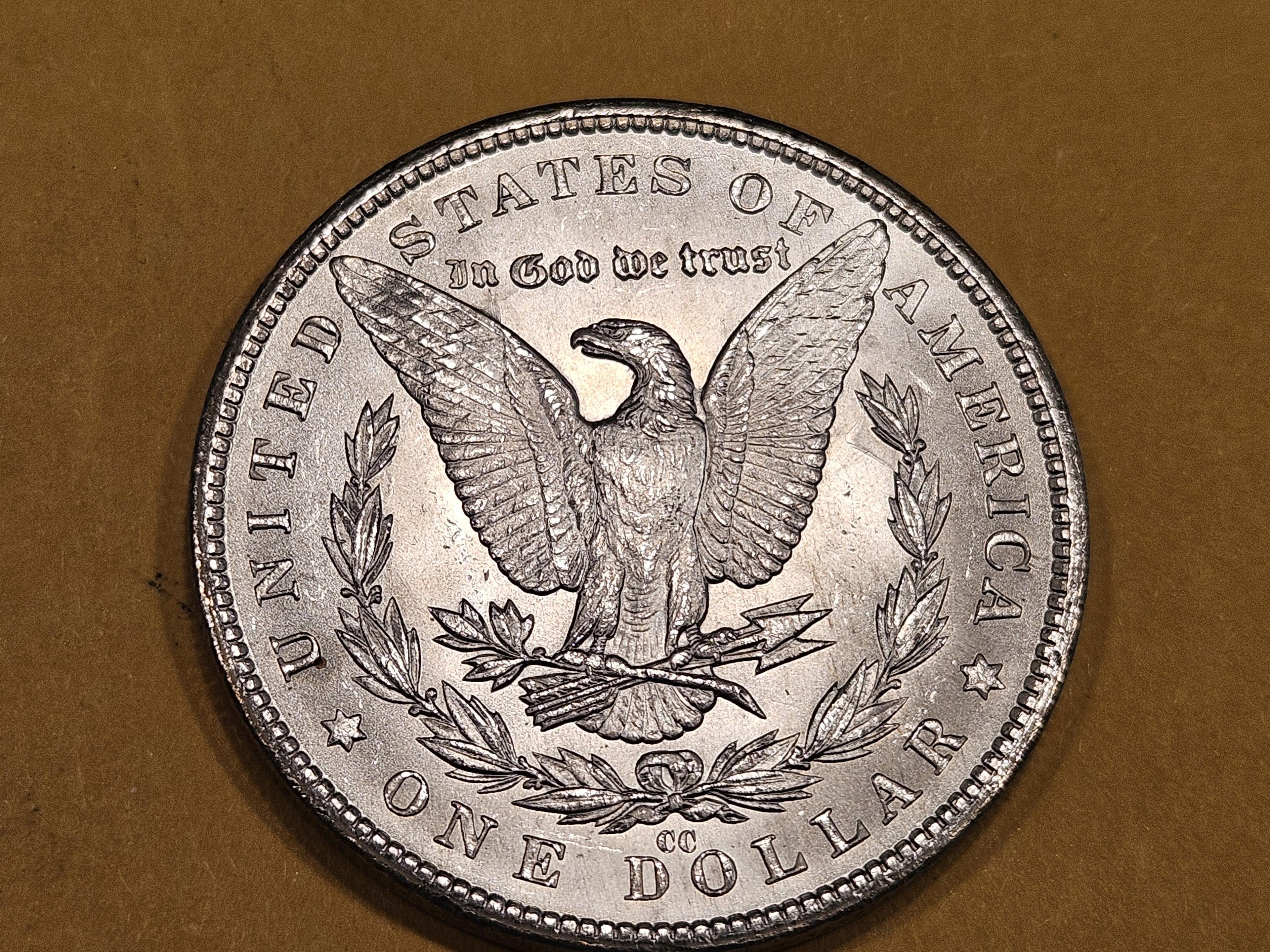 ** KEY DATE ** 1882-CC Morgan Dollar in Choice Brilliant Uncirculated