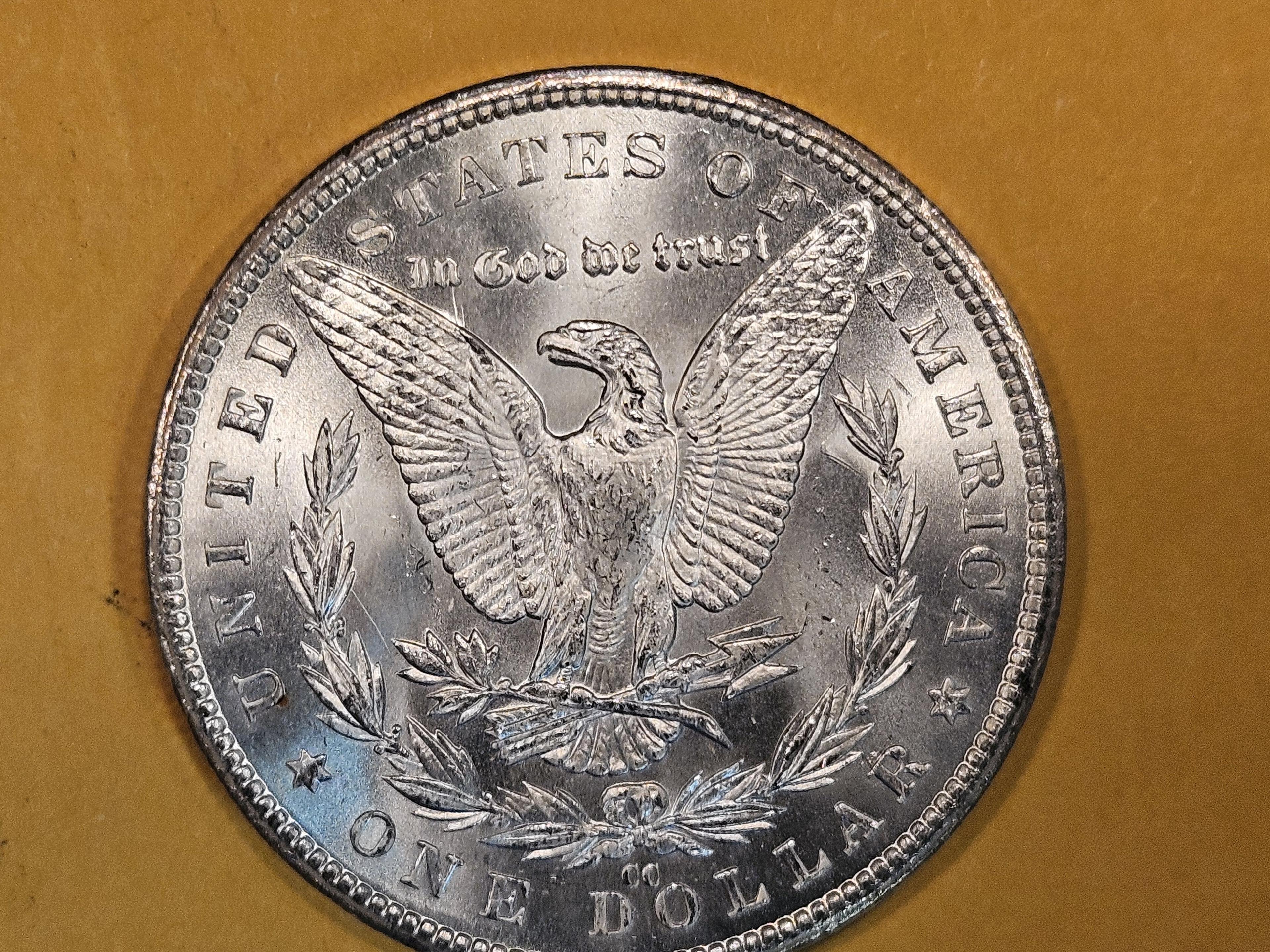 ** KEY DATE ** 1882-CC Morgan Dollar in Choice Brilliant Uncirculated