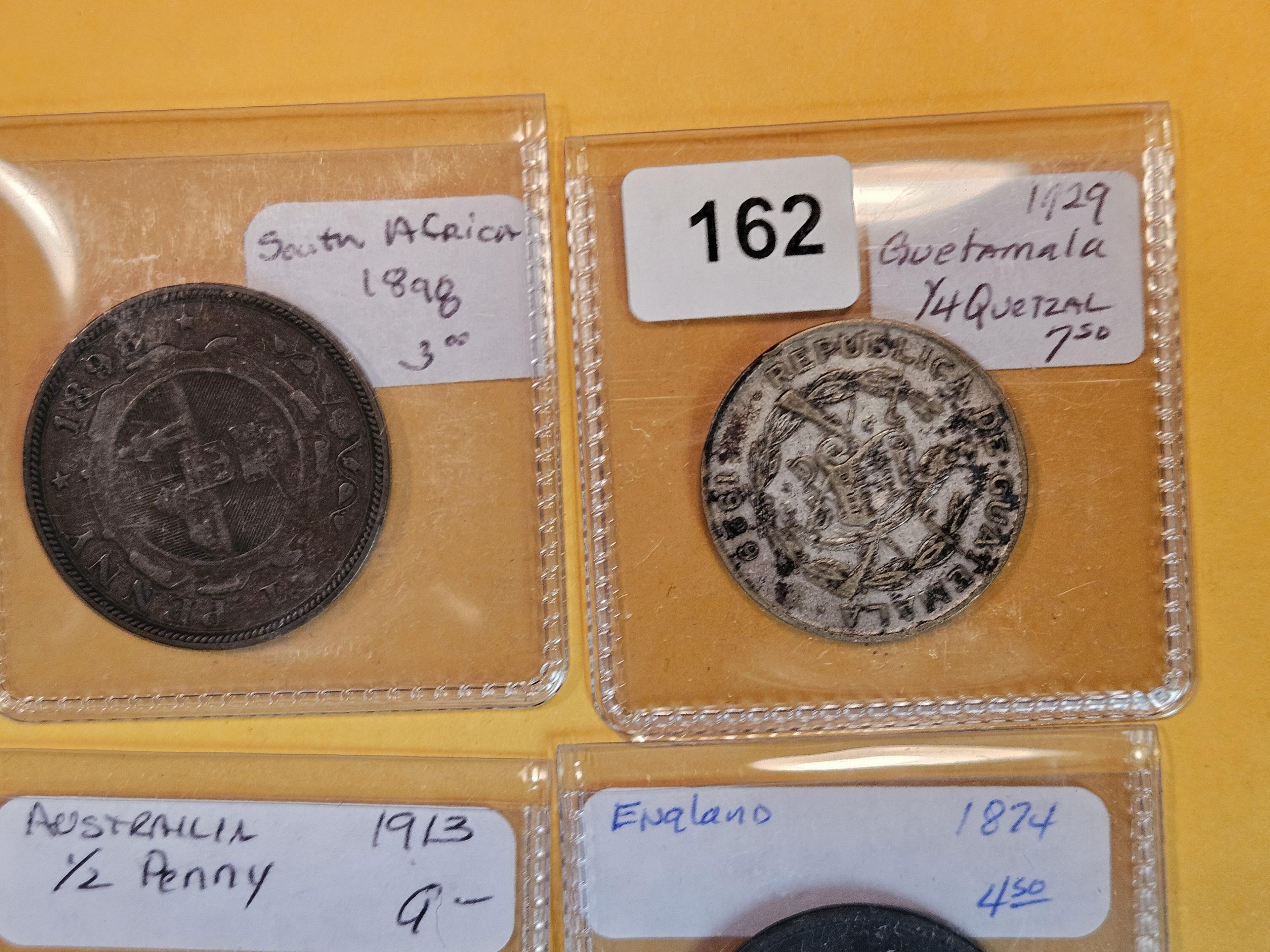 Seven more nice mixed World Coins