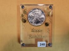 Have a Happy Birthday with a Silver eagle!