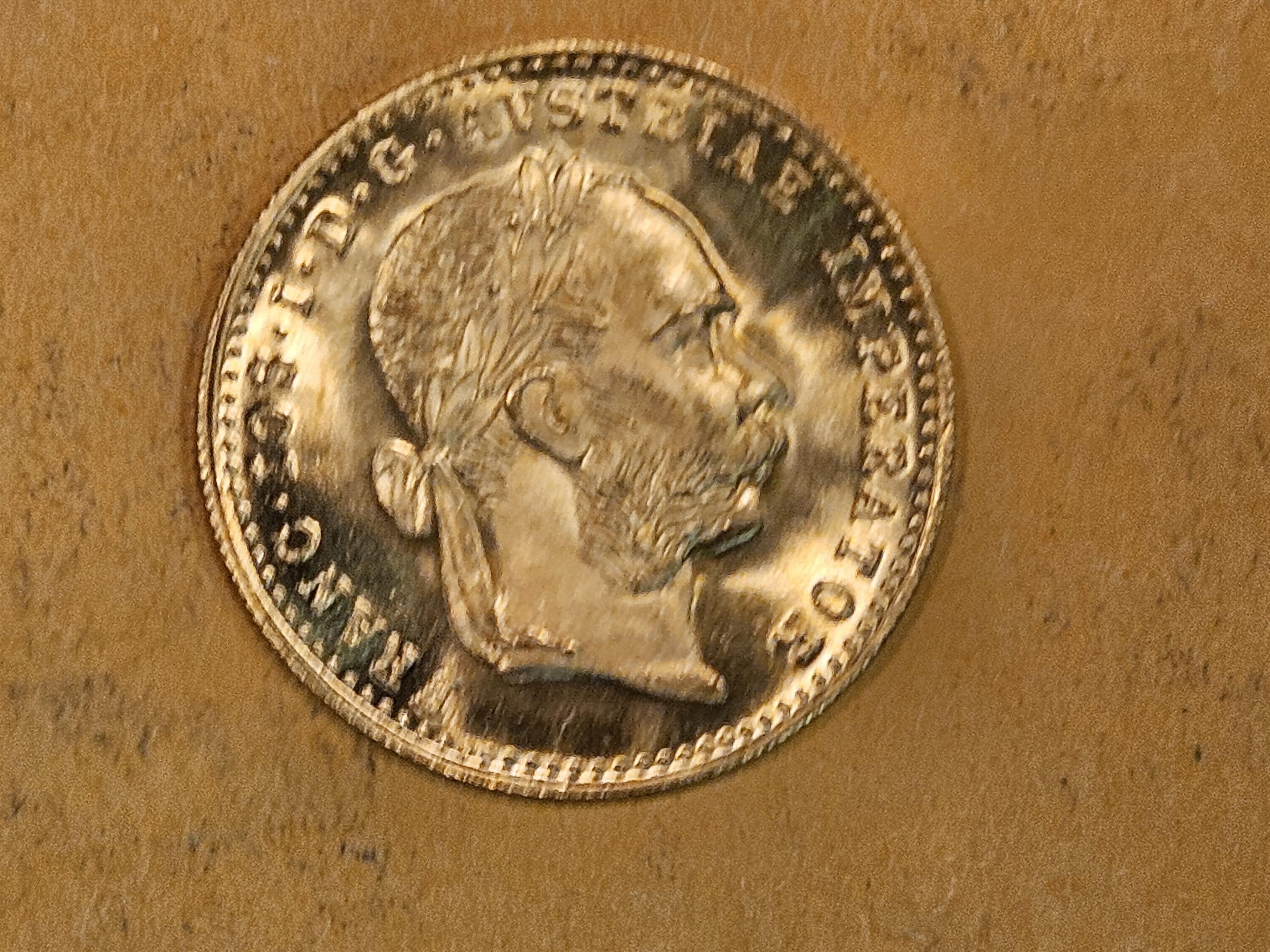 GOLD! GEM Brilliant Uncirculated 1915 Austria Gold ducat