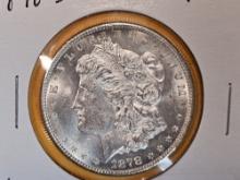 Choice Brilliant Uncirculated 1878-S Morgan Dollar