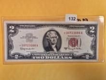 Series 1963-A Two Dollar Red Seal STAR Replacement Note