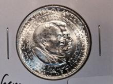 GEM Brilliant Uncirculated 1952 Commemorative silver half dollar