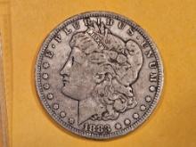 ** KEY DATE ** 1883-CC Morgan Dollar in Very Fine plus