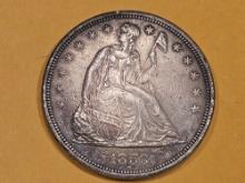 ** HIGHLIGHT *** 1859 Seated Dollar in About Uncirculated