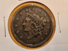 1839 Large Cent