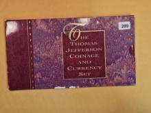 Thomas Jefferson Coinage & Currency Set