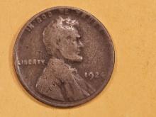 Semi-Key 1924-D Wheat cent