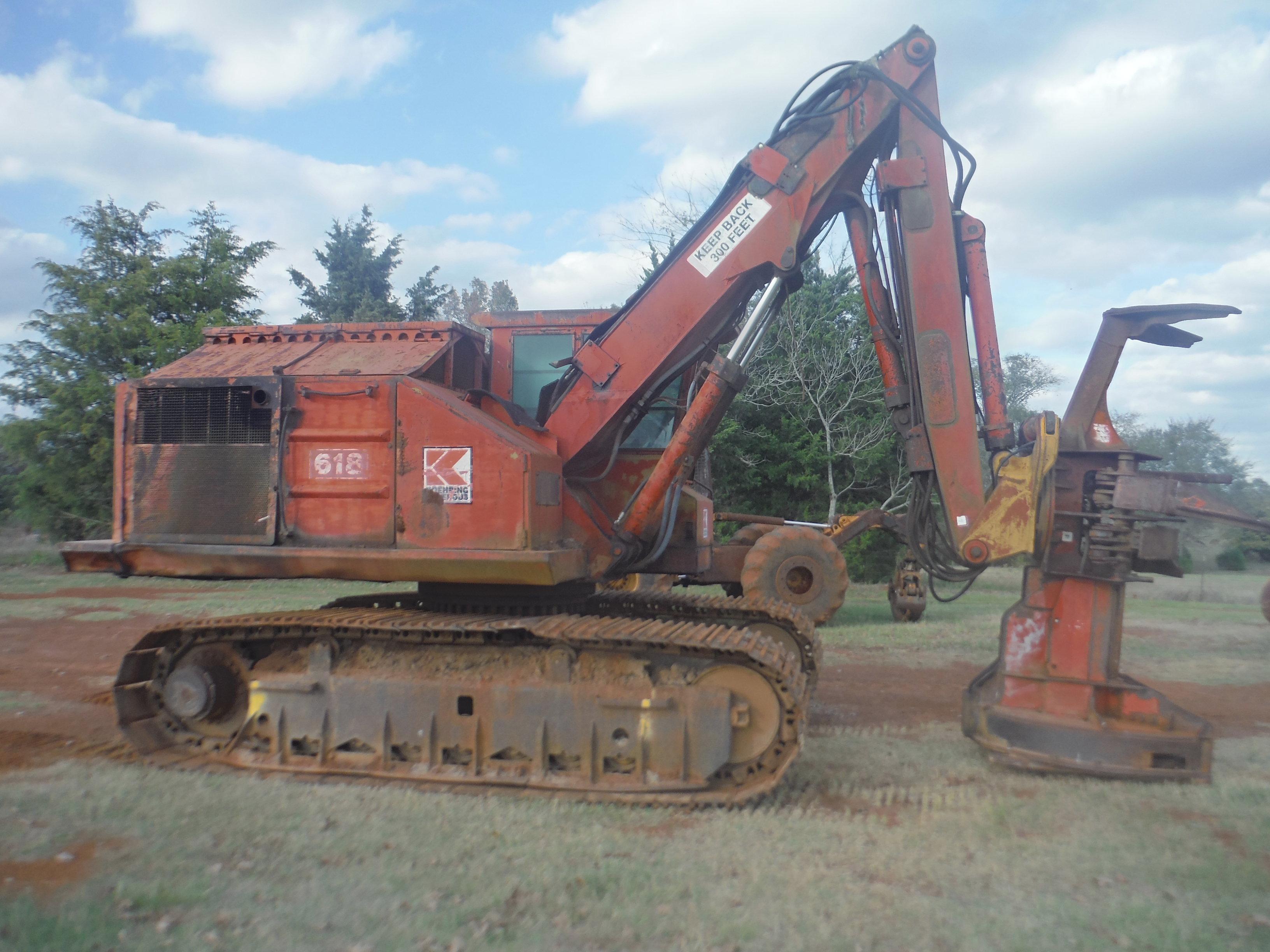 1988 Koehring 618 Feller Buncher. 24” Hotsaw.