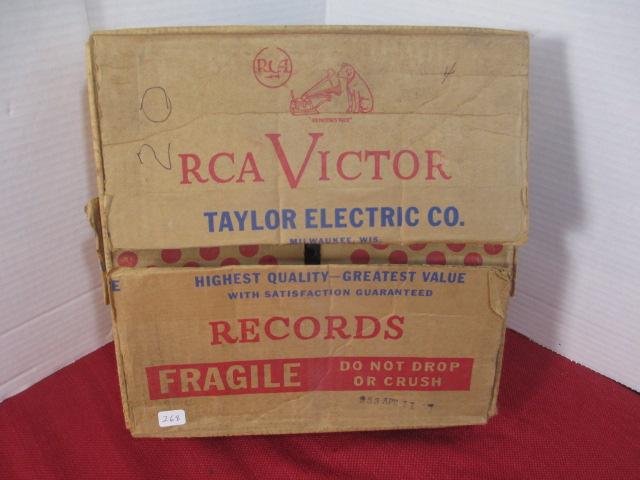 RCA Victor Records in Original Box