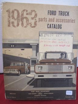 1963 Ford Truck Parts Catalog