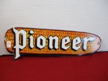 "Pioneer" Porcelain Advertising Sign