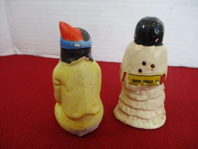 Native American Salt & Pepper Shaker Set