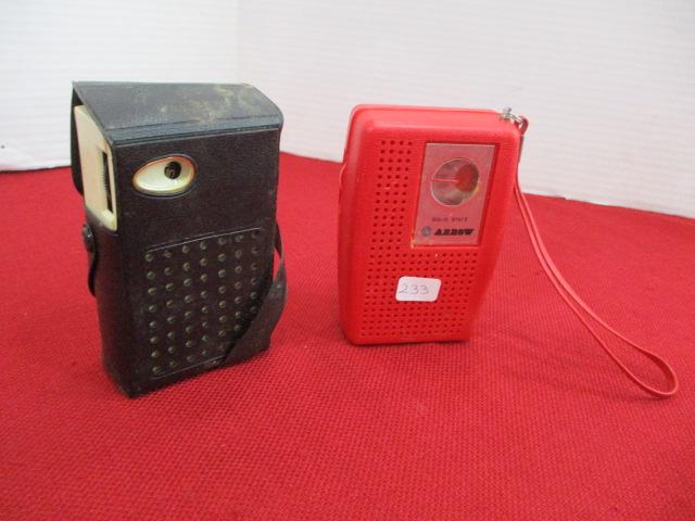 Pair of Vintage  Transistor Radios