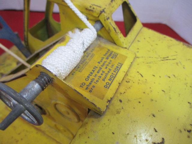 Nylint Michigan Vintage Pressed Metal Crane