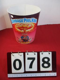 Vintage Garbage Pail Kids Trash Can