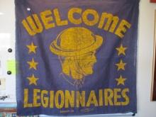 Welcome Legioneers Vintage Club Flag