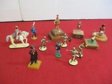 Cast Iron Collectible Lead Soldiers-Lot of 12