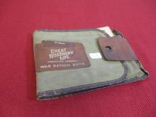 Great Northern Life War Ration Book