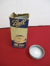 Ball Zinc Lids for Mason Jars-Full Box of 12