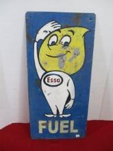 Esso Fuel Advertising Sign