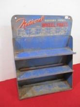 National Wheel Parts Original Advertising Counter Display