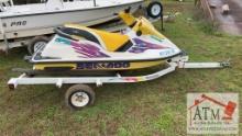 Seadoo Jet Ski w/ Trailer (No Title)