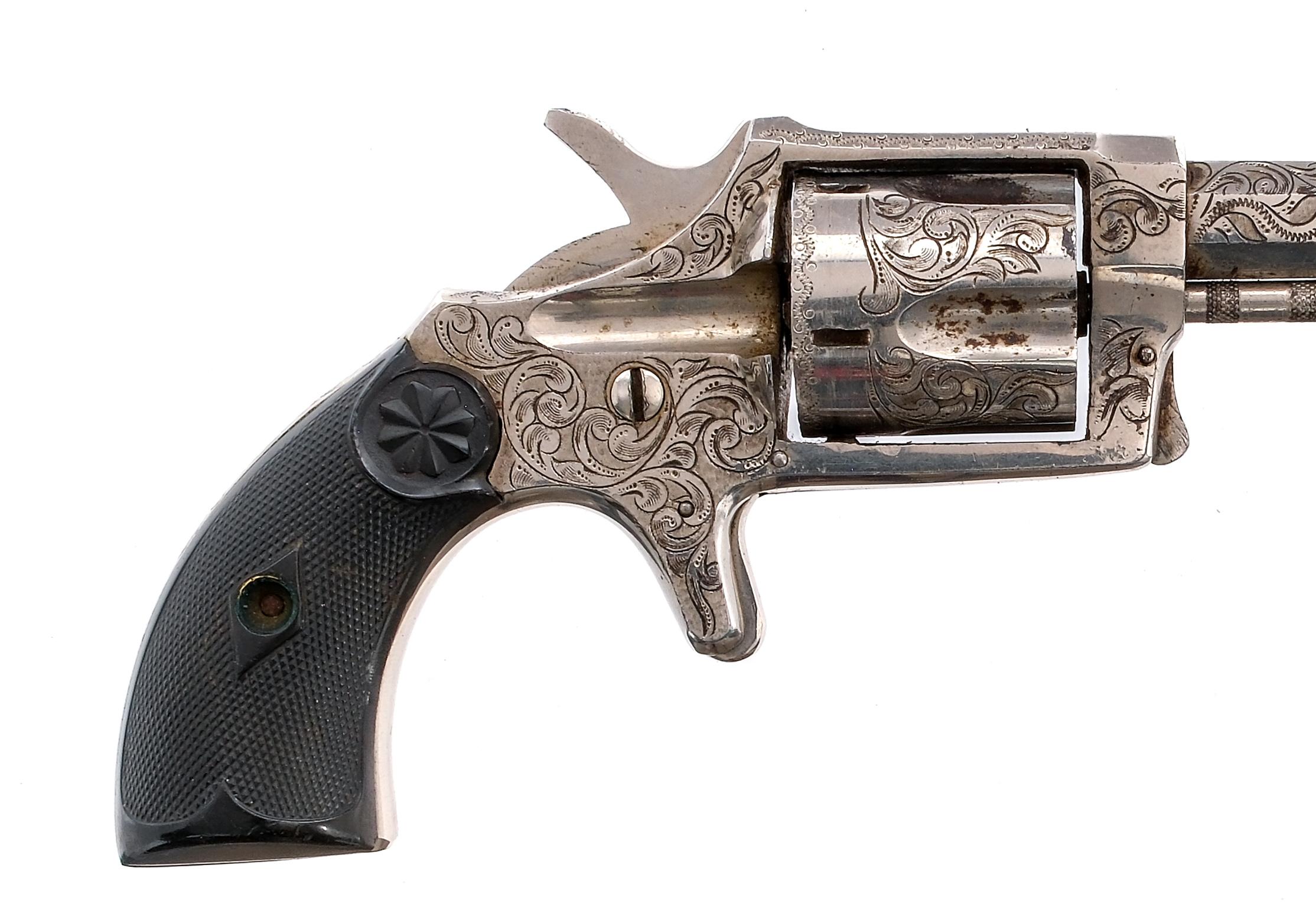 Engraved Hecla .32 RF Revolver