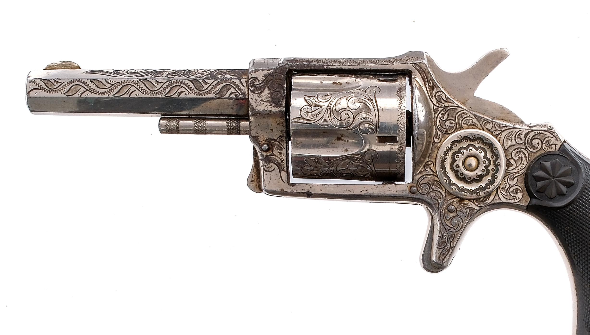 Engraved Hecla .32 RF Revolver