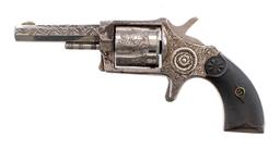 Engraved Hecla .32 RF Revolver