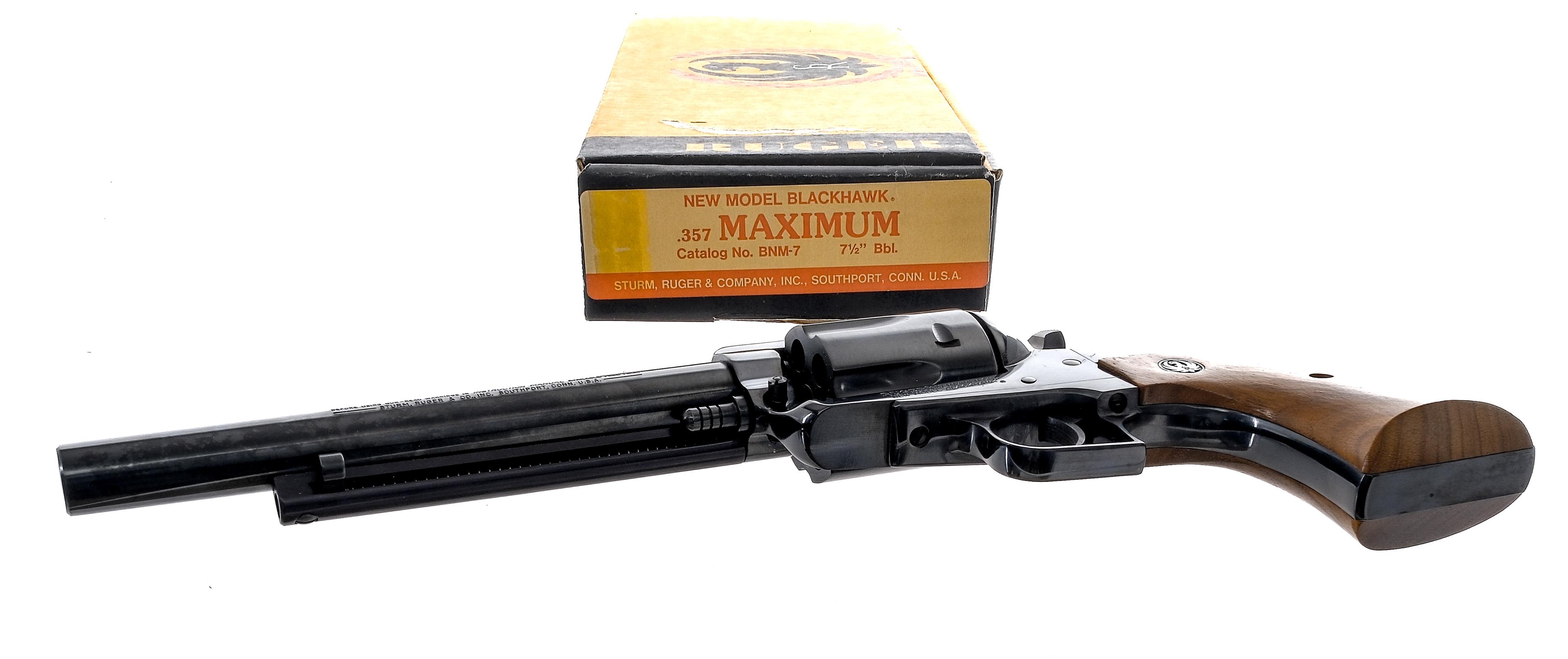 Ruger NM Blackhawk .357 Maximum SA Revolver