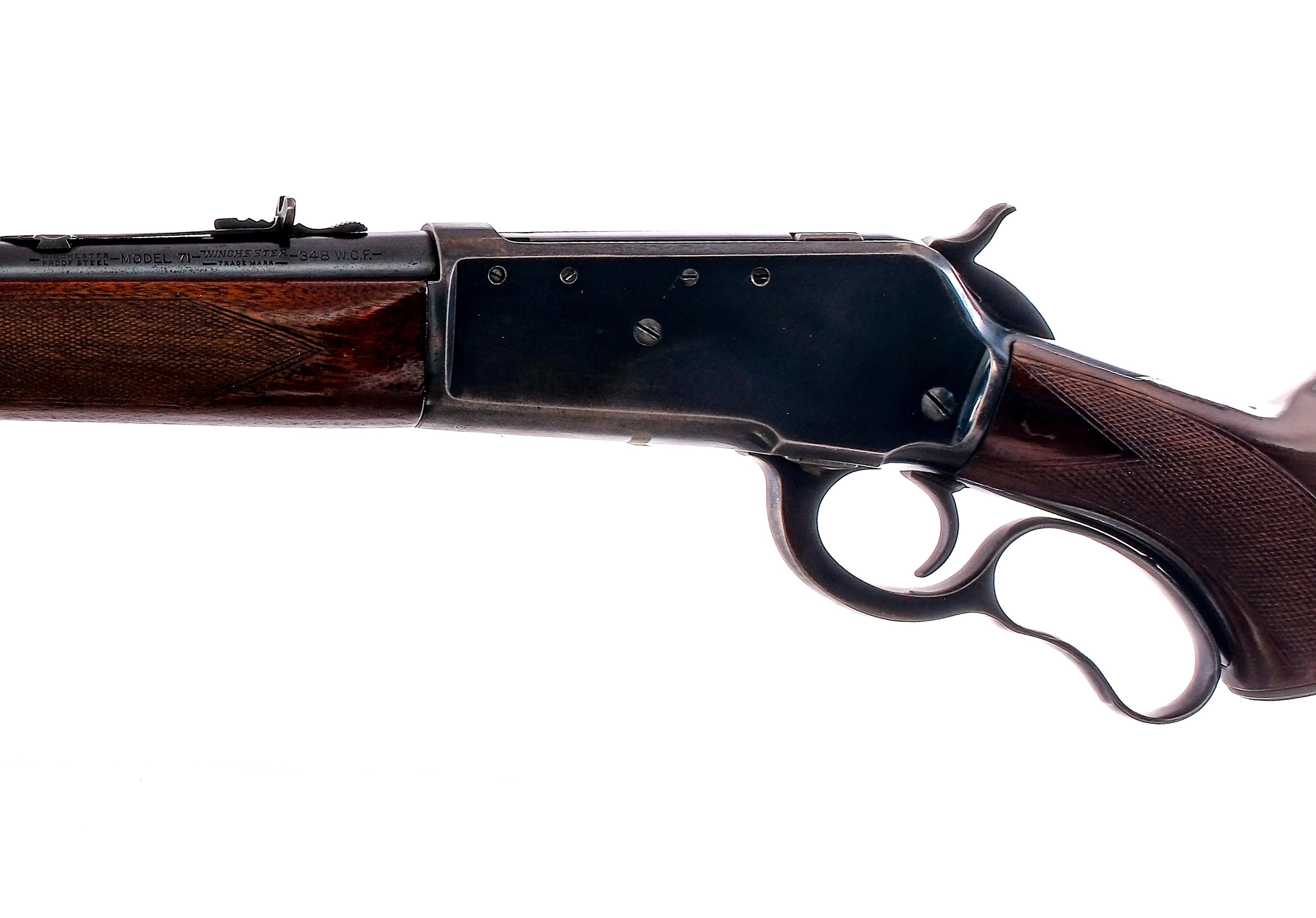 Winchester 71 .348 WCF Lever Action Rifle