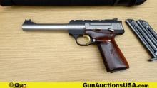 BROWNING BUCK MARK .22 LR Pistol. Very Good. 6.5" Barrel. Shiny Bore, Tight Action Semi Auto This .2