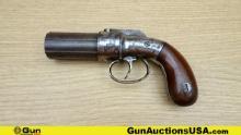 W.W. MARSTON & KNOX 1854 .32 Caliber ANTIQUE Revolver. Good Condition. 2.5" Barrel. Features a 6 Rd