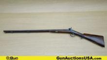 MOSES DICKSON ANTEBELLUM SOUTHERN Appears to be 20 Ga. RARE Shotgun. Good Condition. 31 3/8" Barrel.