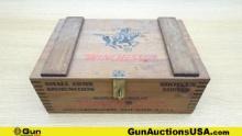 Winchester Ammo Crate. Very Good. Wooden Ammo Crate. Dimensions(15"x10"x6").. (68962)