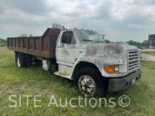 1996 Ford F700 S/A Dump Truck