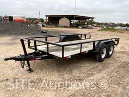 16ft. T/A Flatbed Trailer