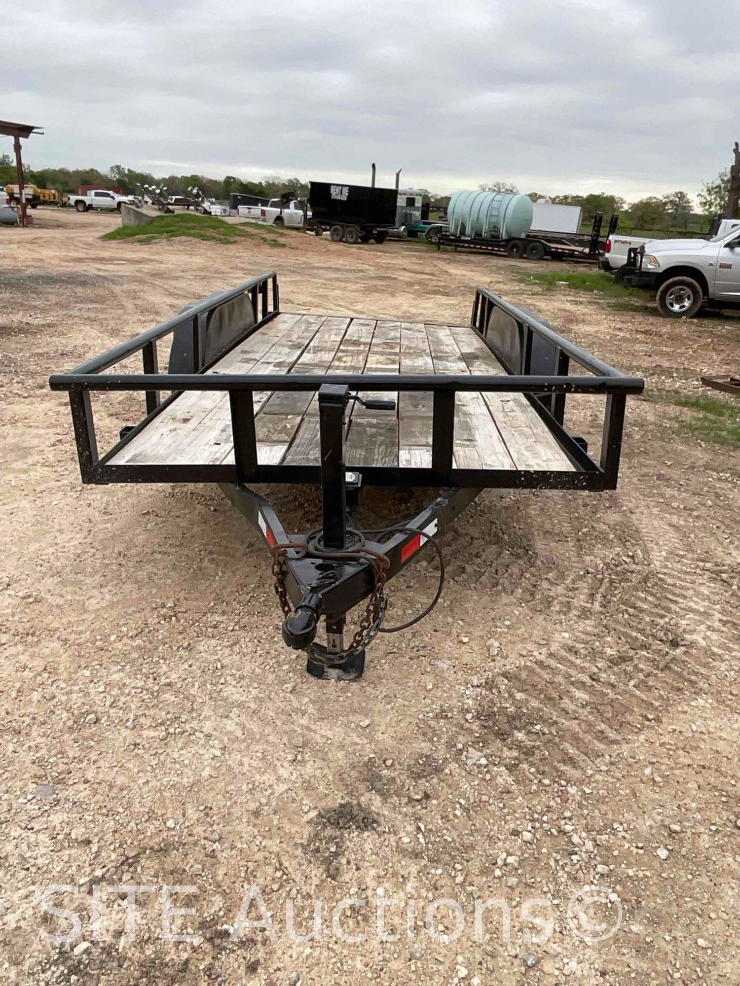 16ft. T/A Flatbed Trailer